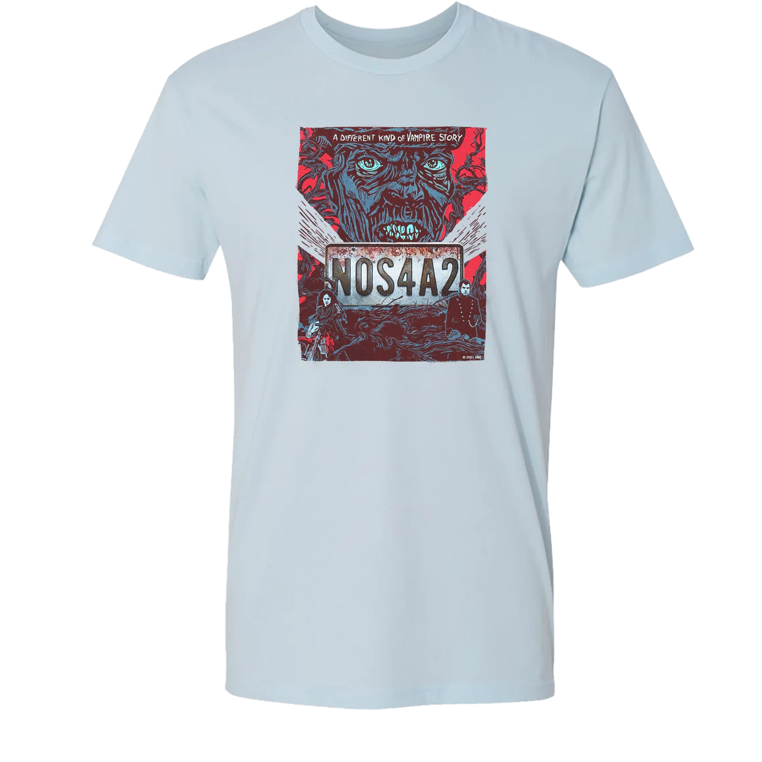 NOS4A2 Key Art Adult Short Sleeve T-Shirt - Image 3