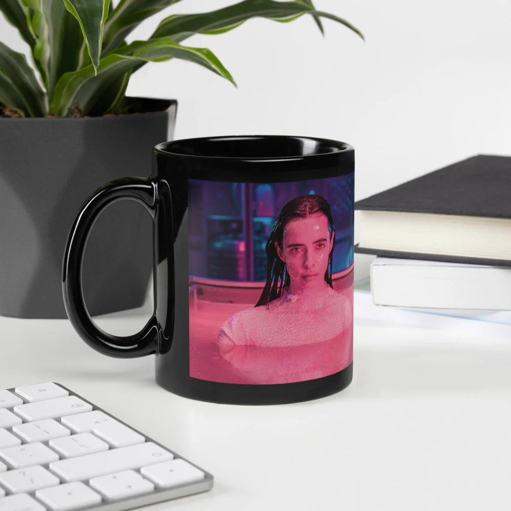 Orphan Black Echoes Key Art Black Glossy Mug - Image 4