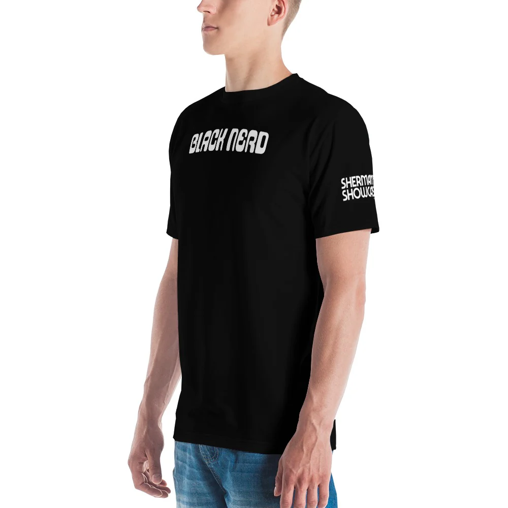 Sherman's Showcase Black Nerd Unisex Short Sleeve T-Shirt - Image 5