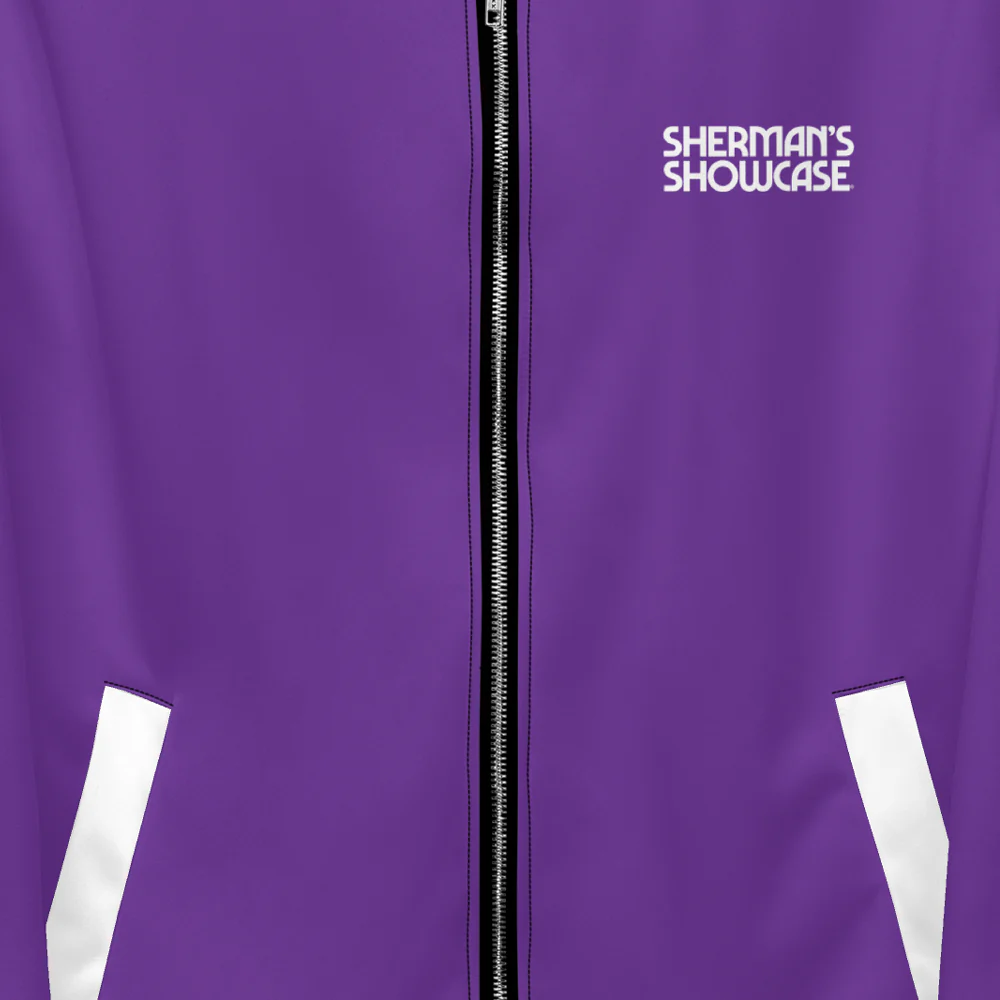 Sherman's Showcase Spectacular Logo Unisex Bomber Jacket - Image 5