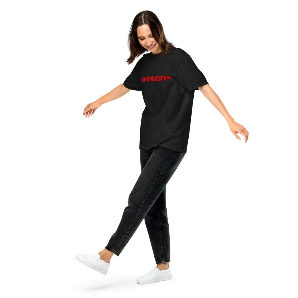 Shudder 10 Year Anniversary Comfort Colors T-Shirt - Image 4