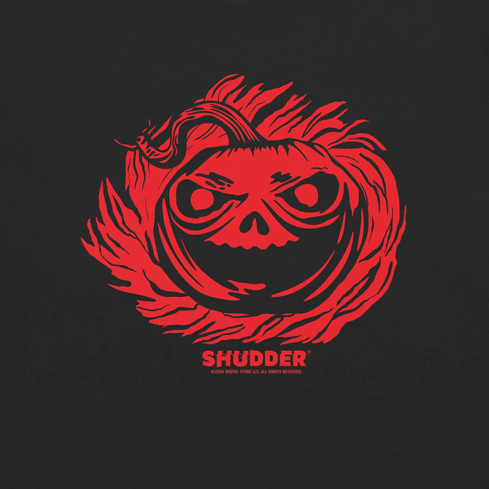 Shudder Jack-O-Lantern Comfort Colors Unisex T-Shirt - Image 2