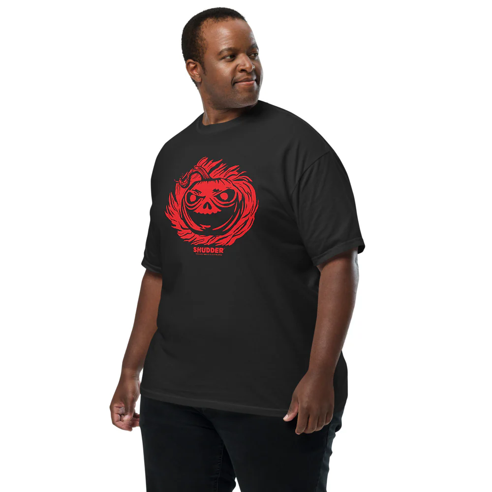Shudder Jack-O-Lantern Comfort Colors Unisex T-Shirt - Image 3