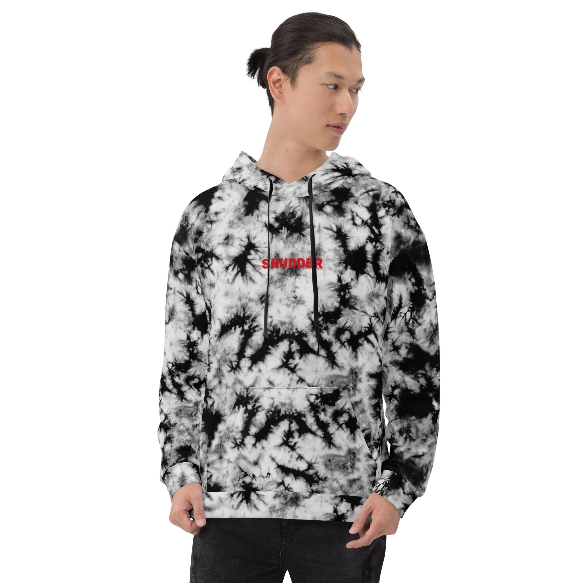 Shudder Logo All Over Print Hooded Sweatshirt - Image 4