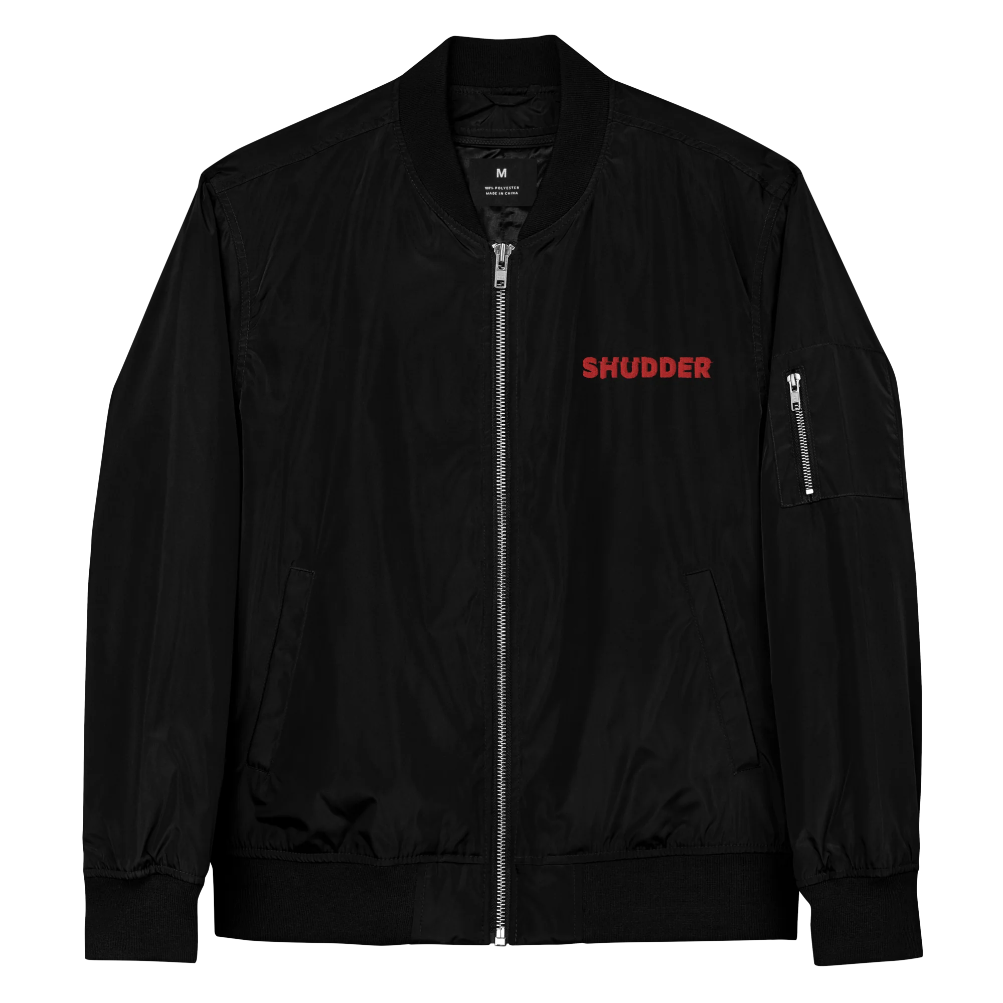 Shudder Logo Bomber Jacket