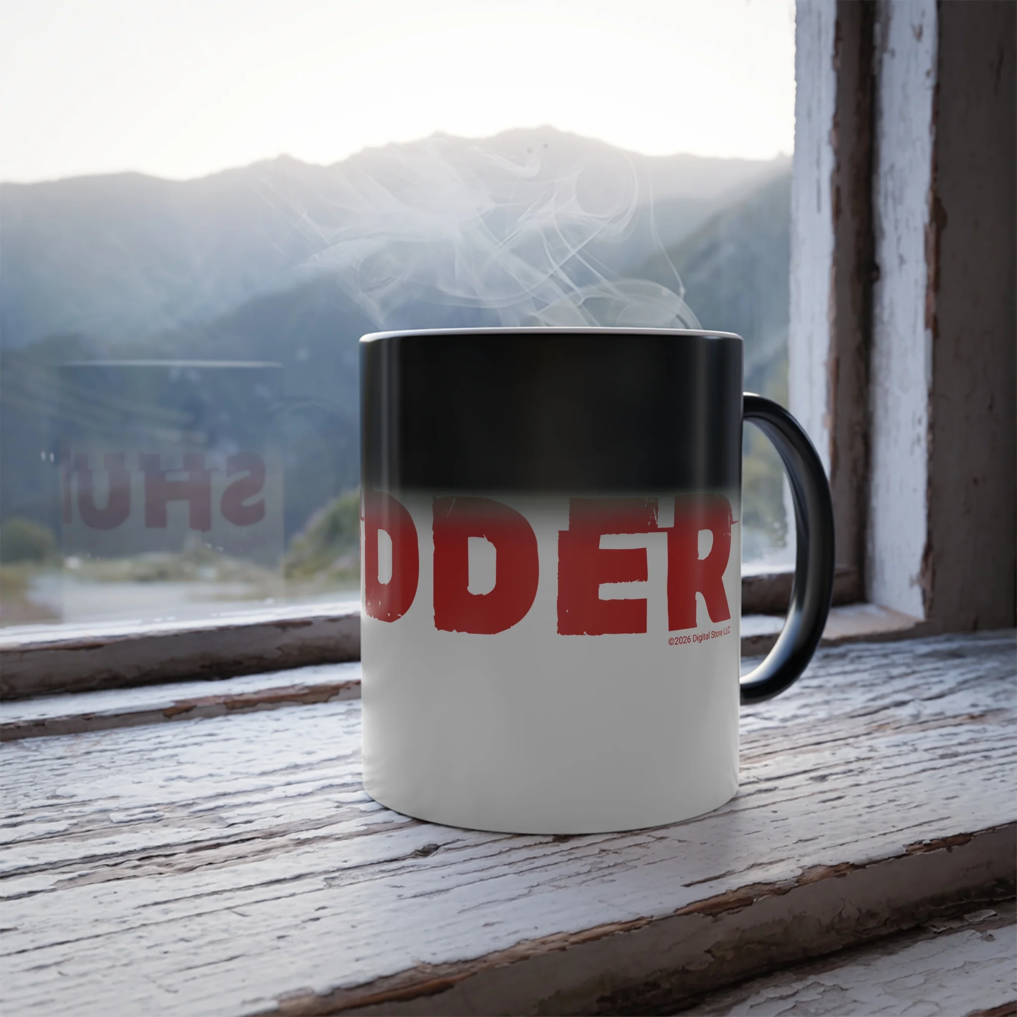 Shudder Logo Color Changing Mug - Image 6