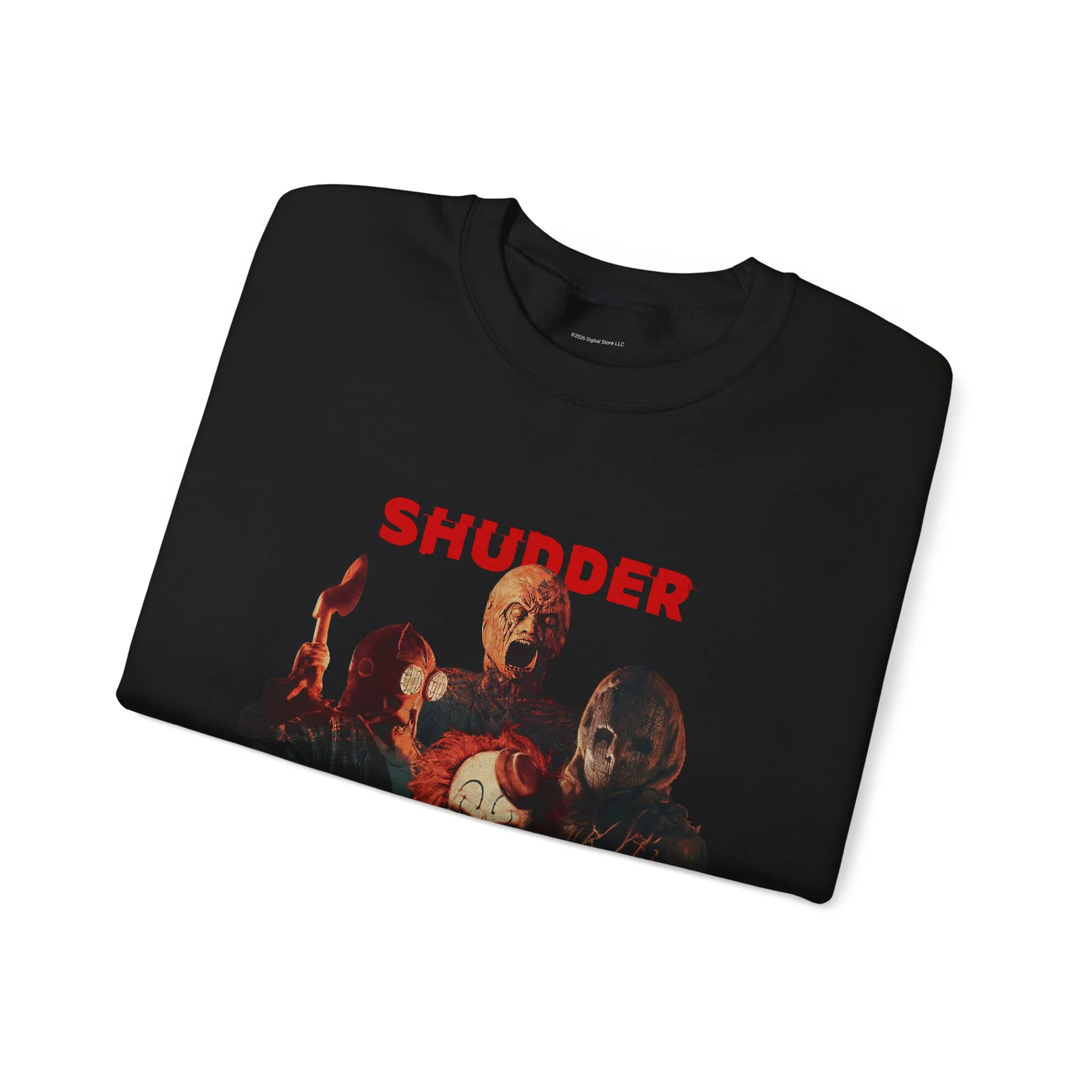 Shudder Villains Mashup Crewneck Sweatshirt - Image 3