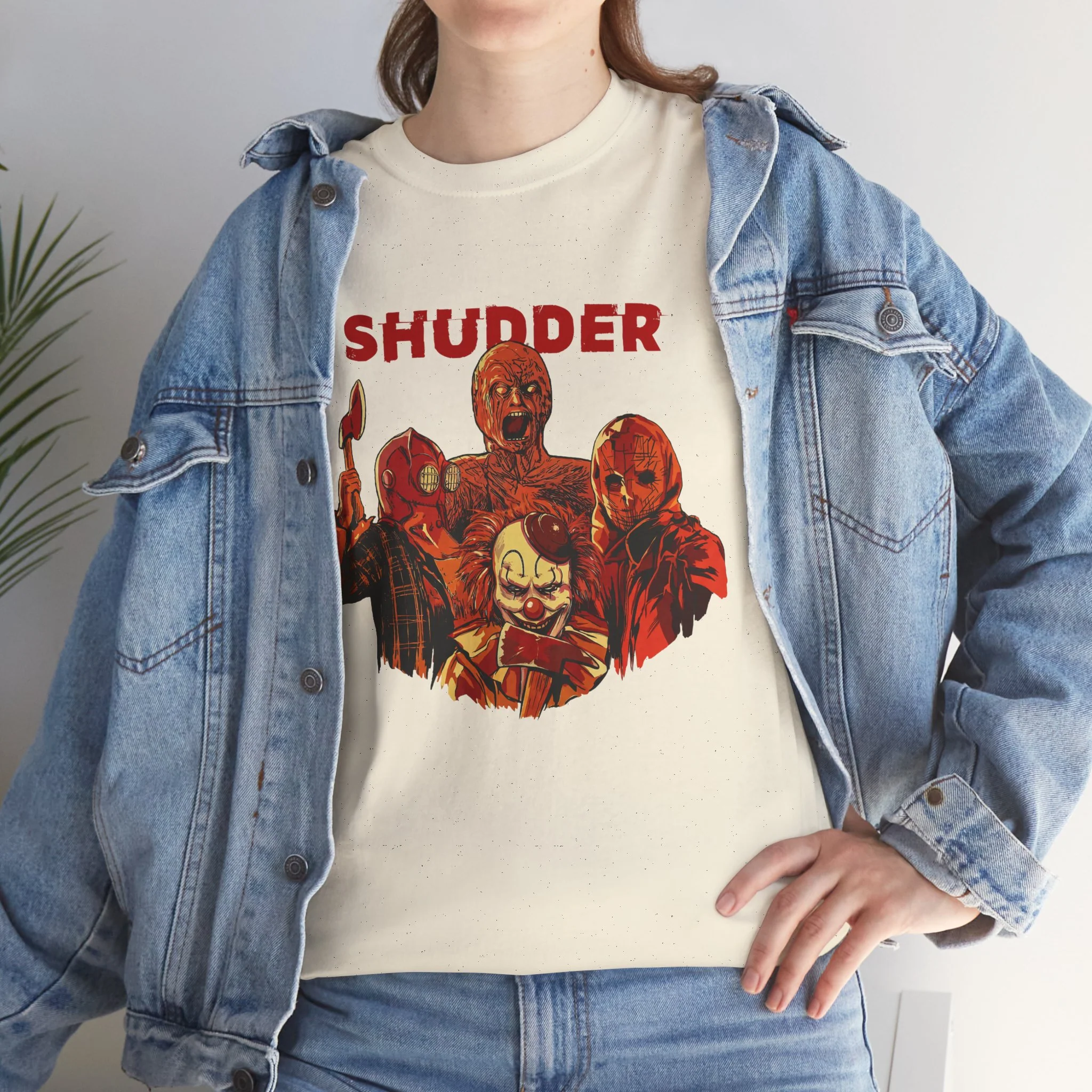 Shudder Villains Mashup T-shirt - Image 10