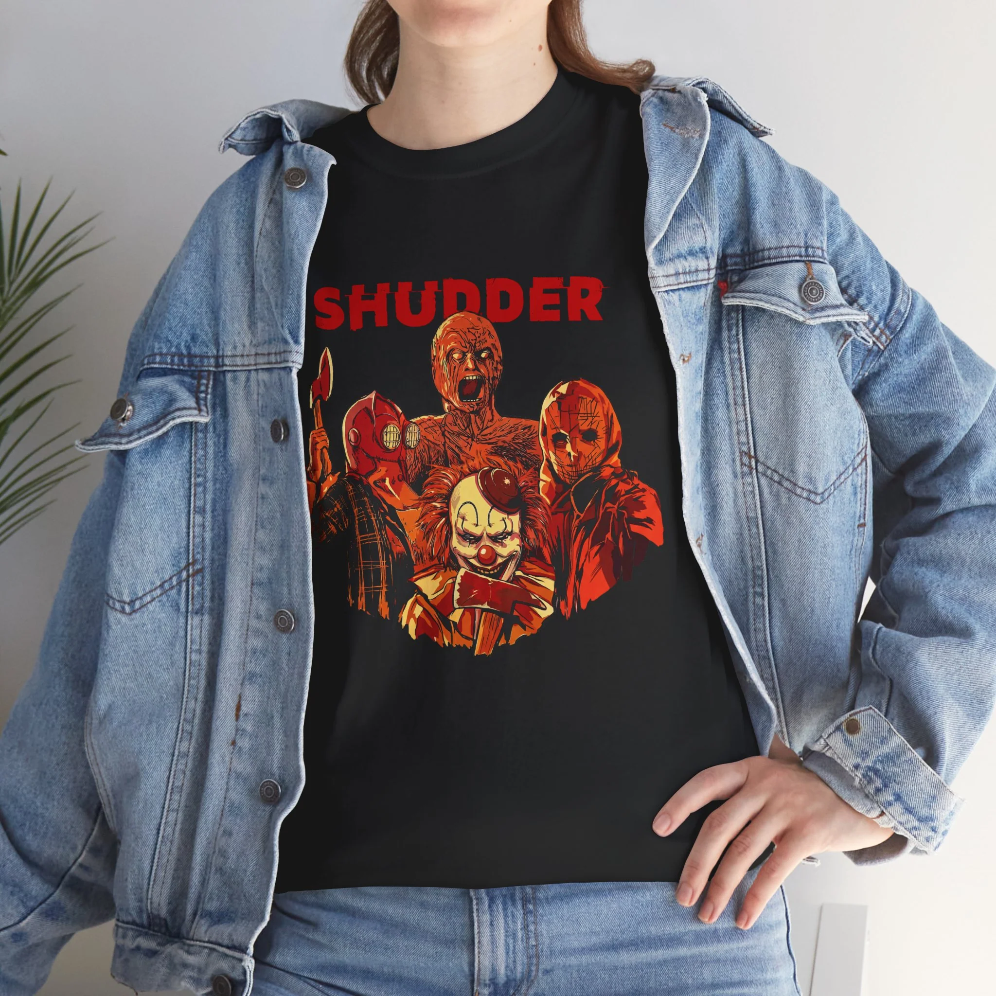Shudder Villains Mashup T-shirt - Image 6