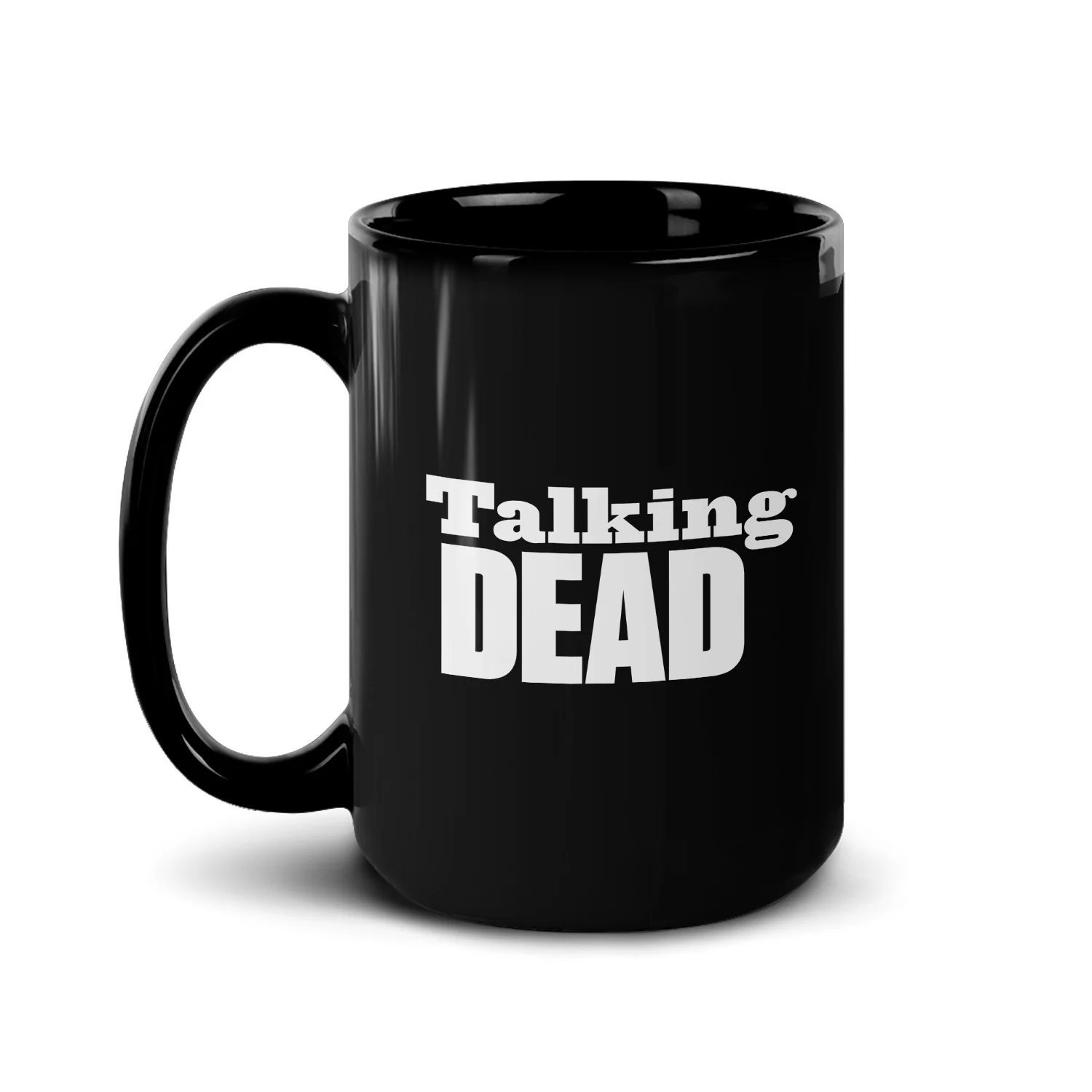 Talking Dead Logo Black Mug - Image 4