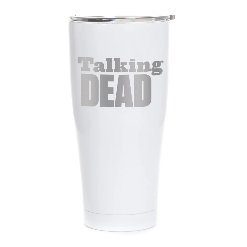 Talking Dead Logo Laser Engraved SIC Tumbler - Image 3