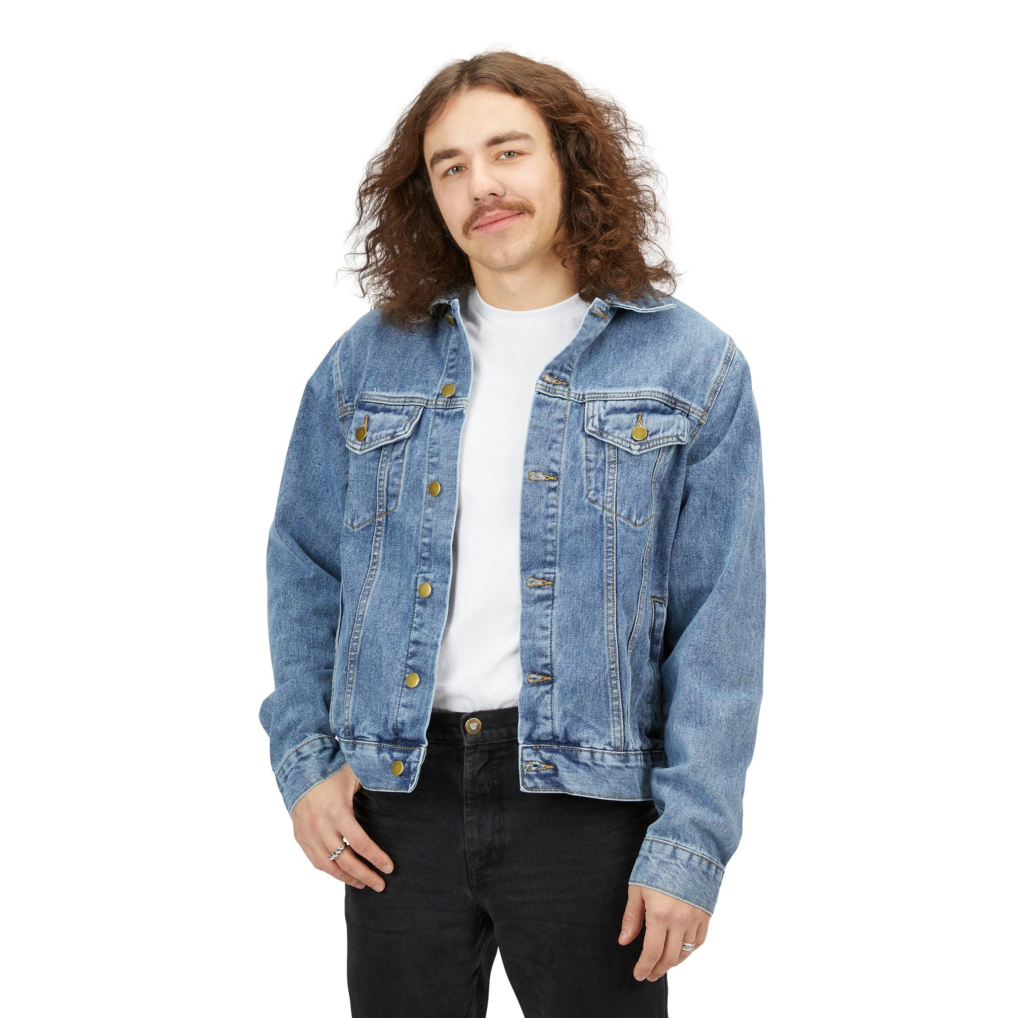 The Vampire Lestat Don’t Burn Alone Denim Jacket - Image 3
