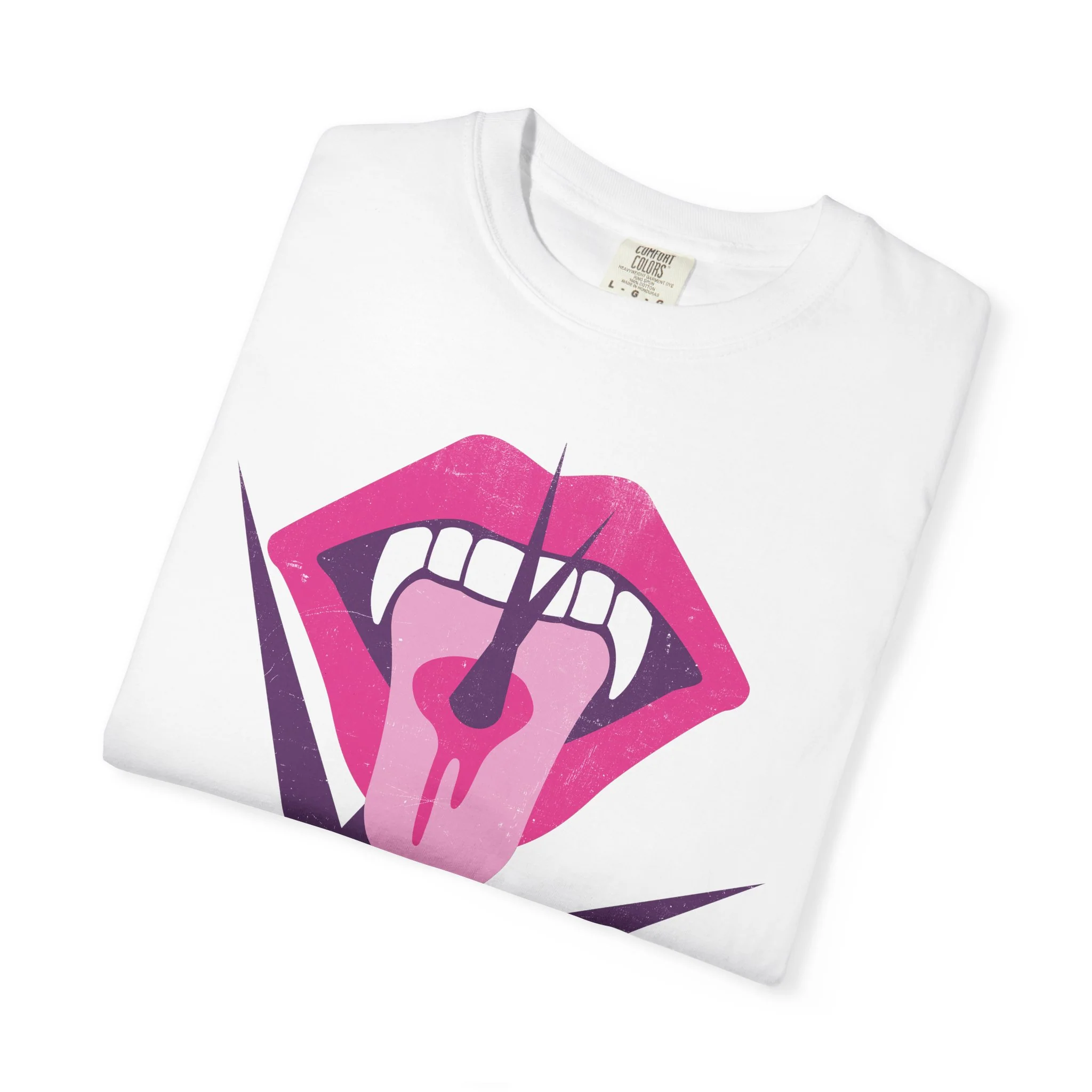 The Vampire Lestat Tongue and Fangs Logo T Shirt - Image 3