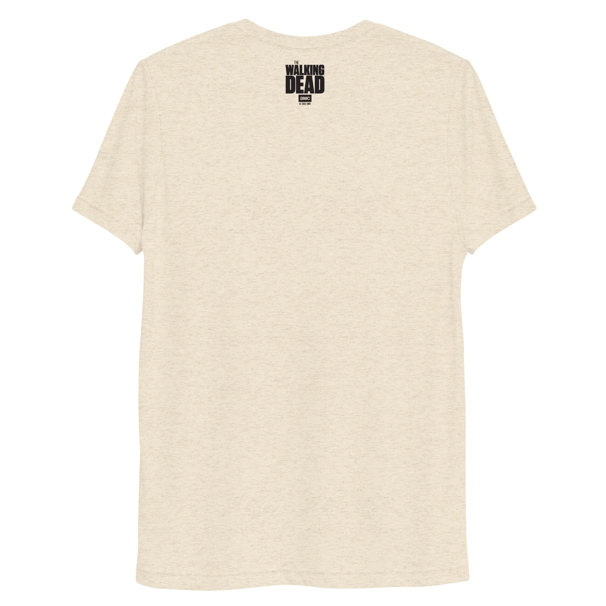The Walking Dead Alexandria Collegiate Adult Tri-Blend T-Shirt - Image 3