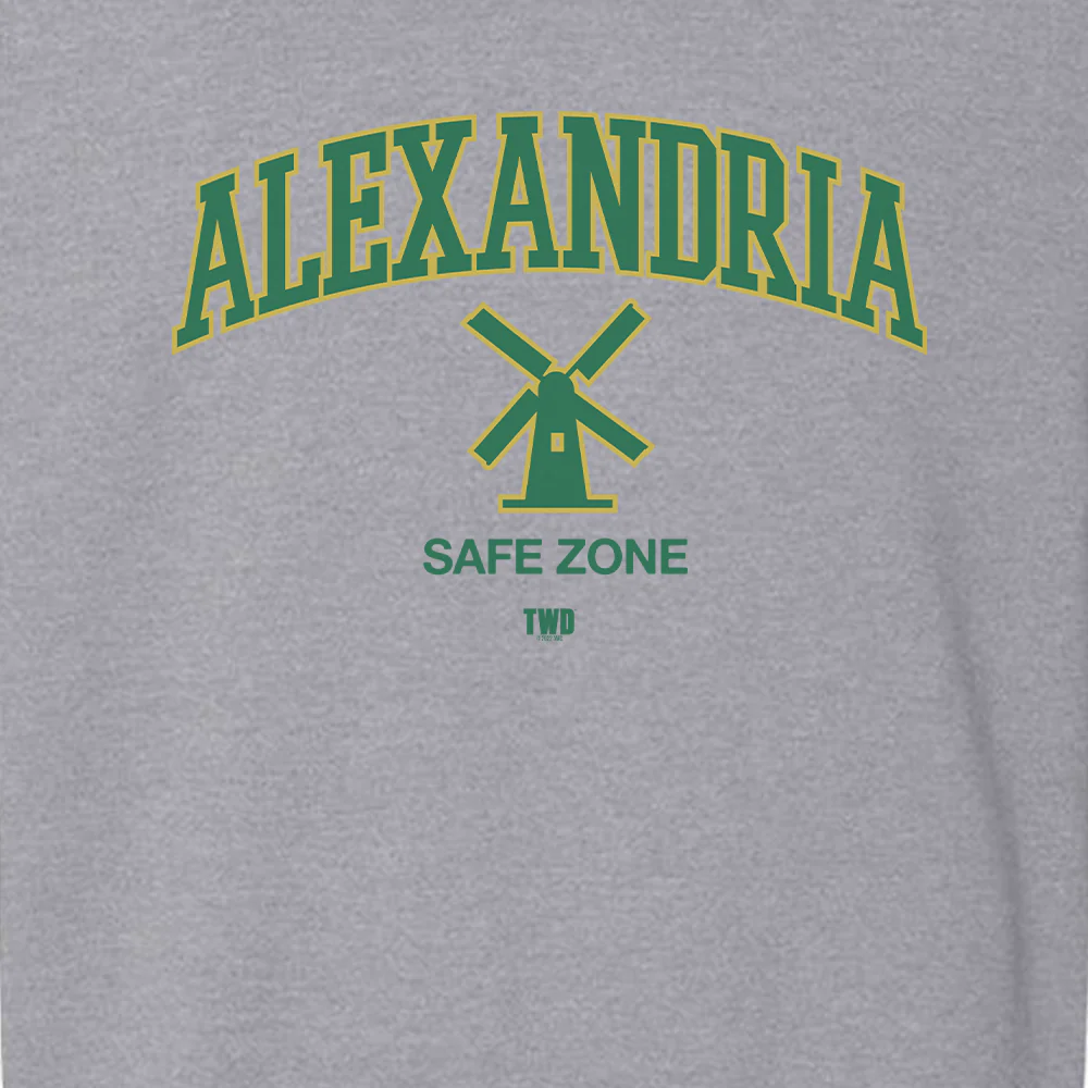 The Walking Dead Alexandria Collegiate Fleece Crewneck Sweatshirt - Image 2