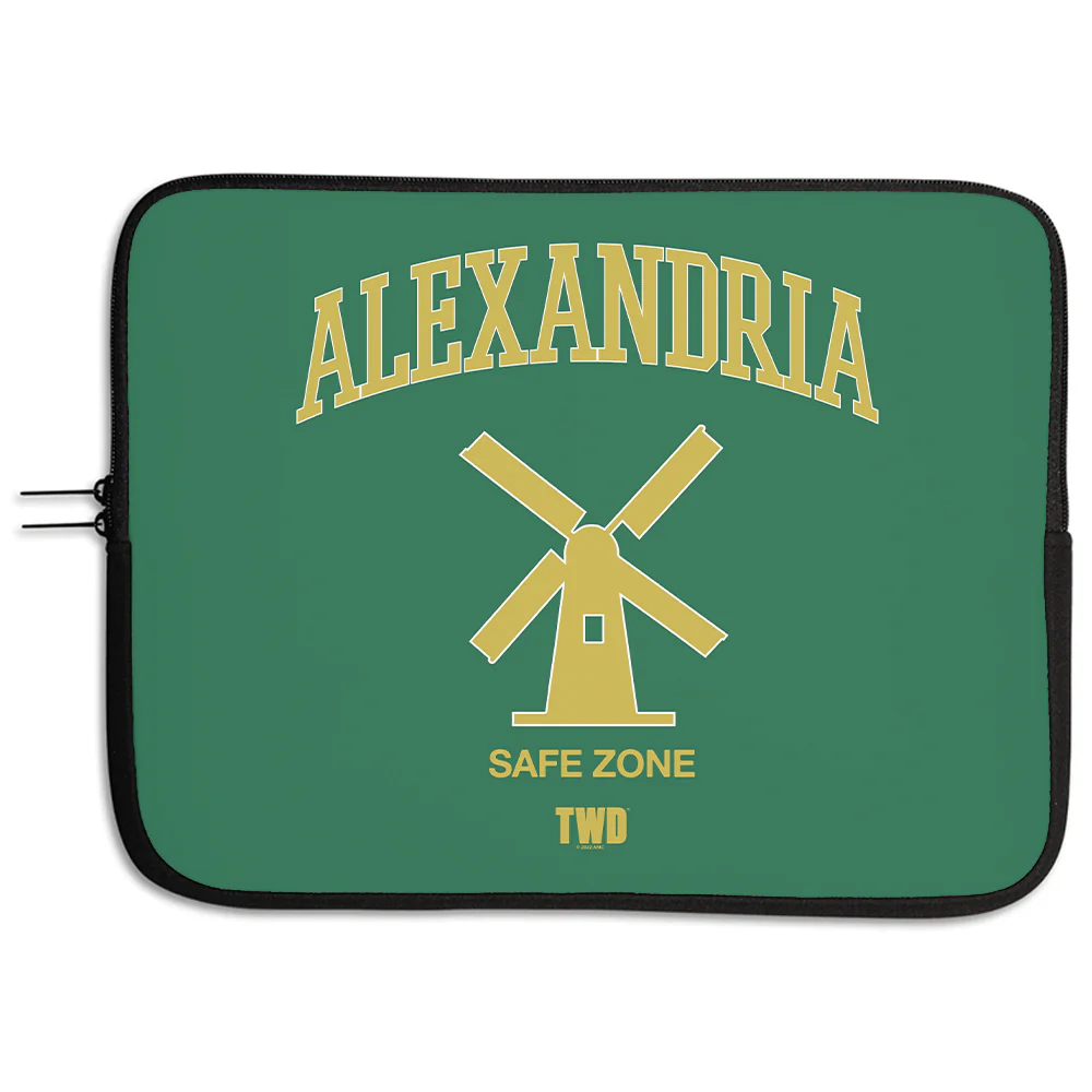The Walking Dead Alexandria Collegiate Neoprene Laptop Sleeve - Image 3
