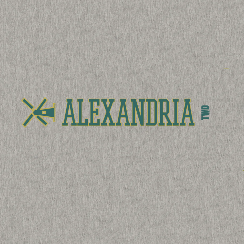 The Walking Dead Alexandria Collegiate Unisex Fleece Sweatpants - Image 2