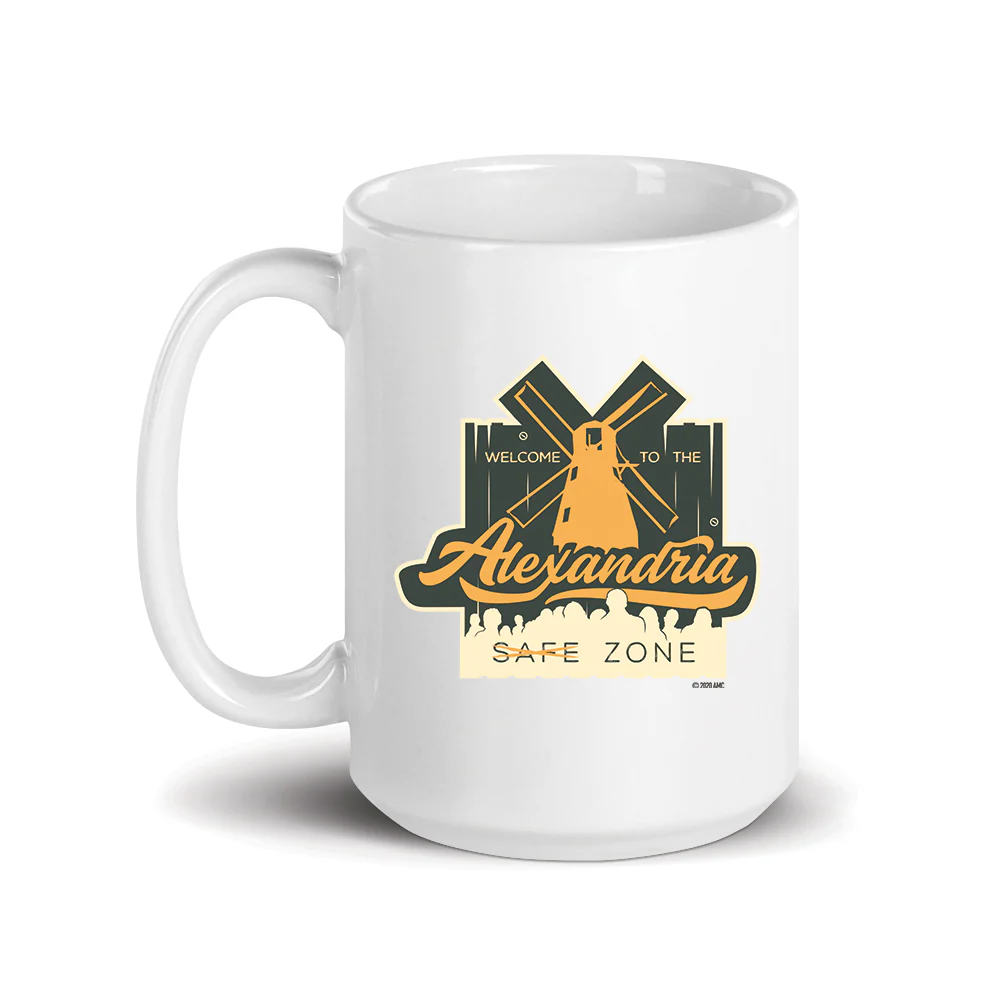 The Walking Dead Alexandria White Mug - Image 4