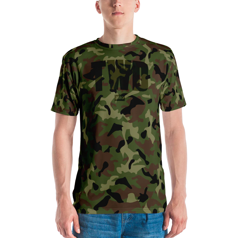 The Walking Dead Camo Logo Unisex Short Sleeve T-Shirt