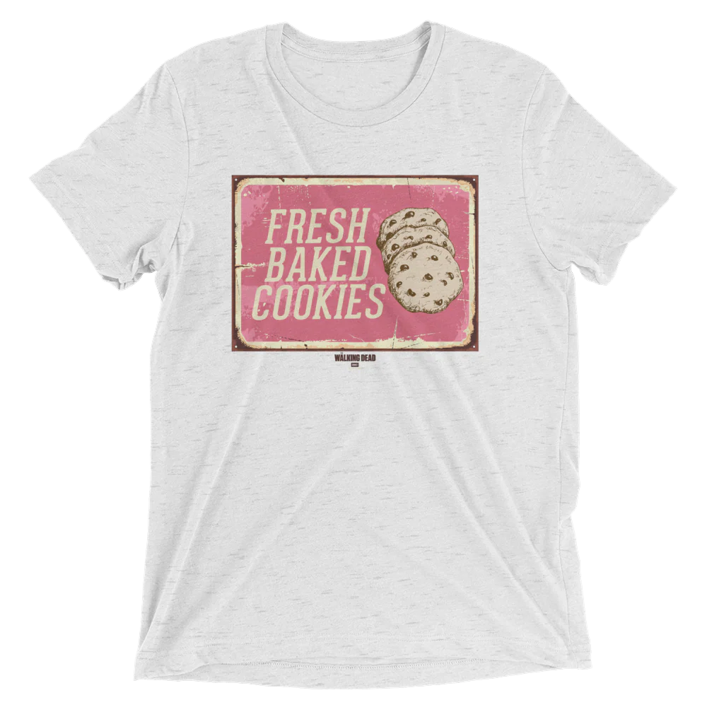 The Walking Dead Carol's Bakery Adult Tri-Blend T-Shirt - Image 4