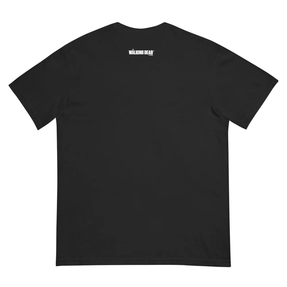 The Walking Dead Comfort Colors T-Shirt 15th Anniversary 'Officer Friendly' Badge - Image 4
