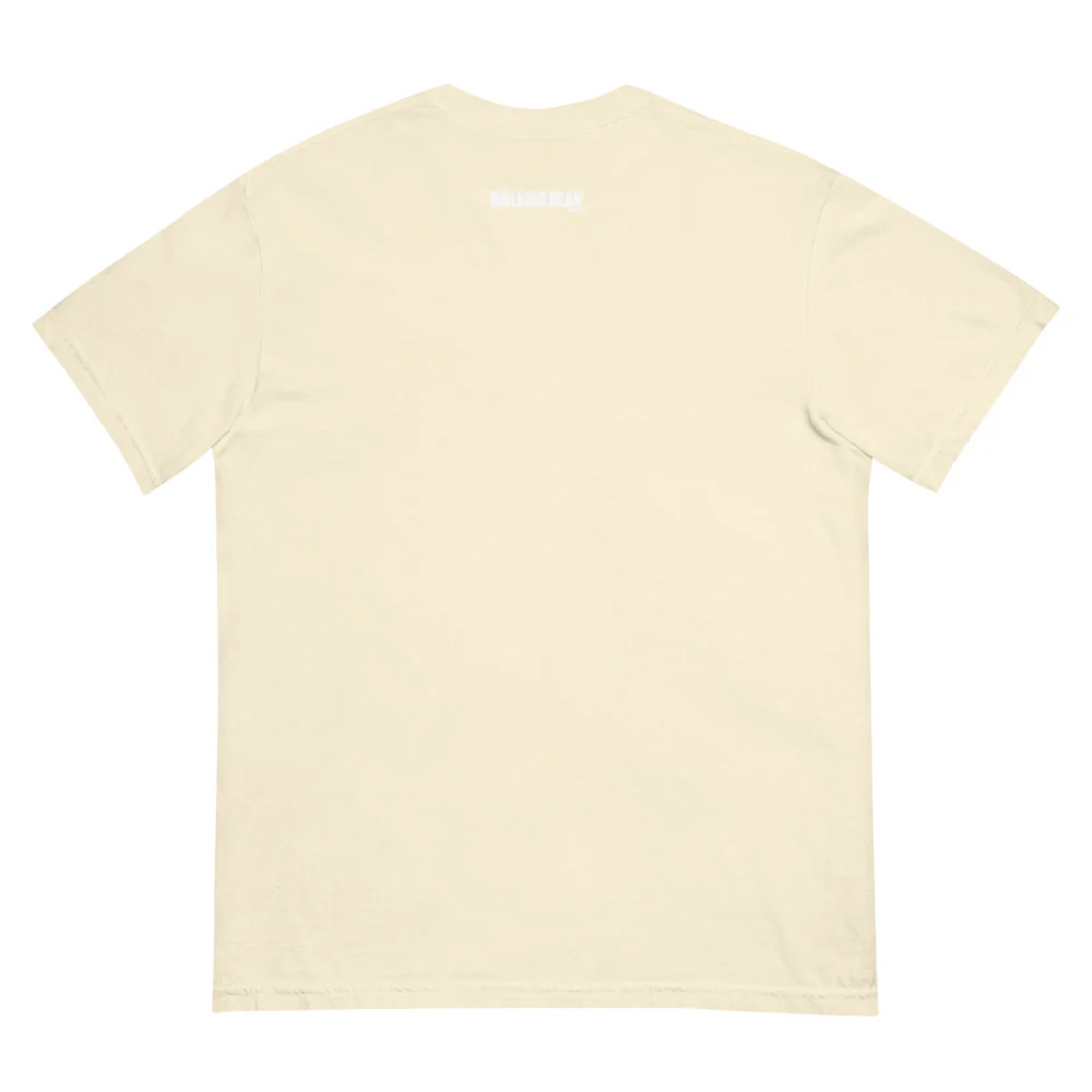 The Walking Dead Comfort Colors T-Shirt 15th Anniversary 'Officer Friendly' Badge - Image 9