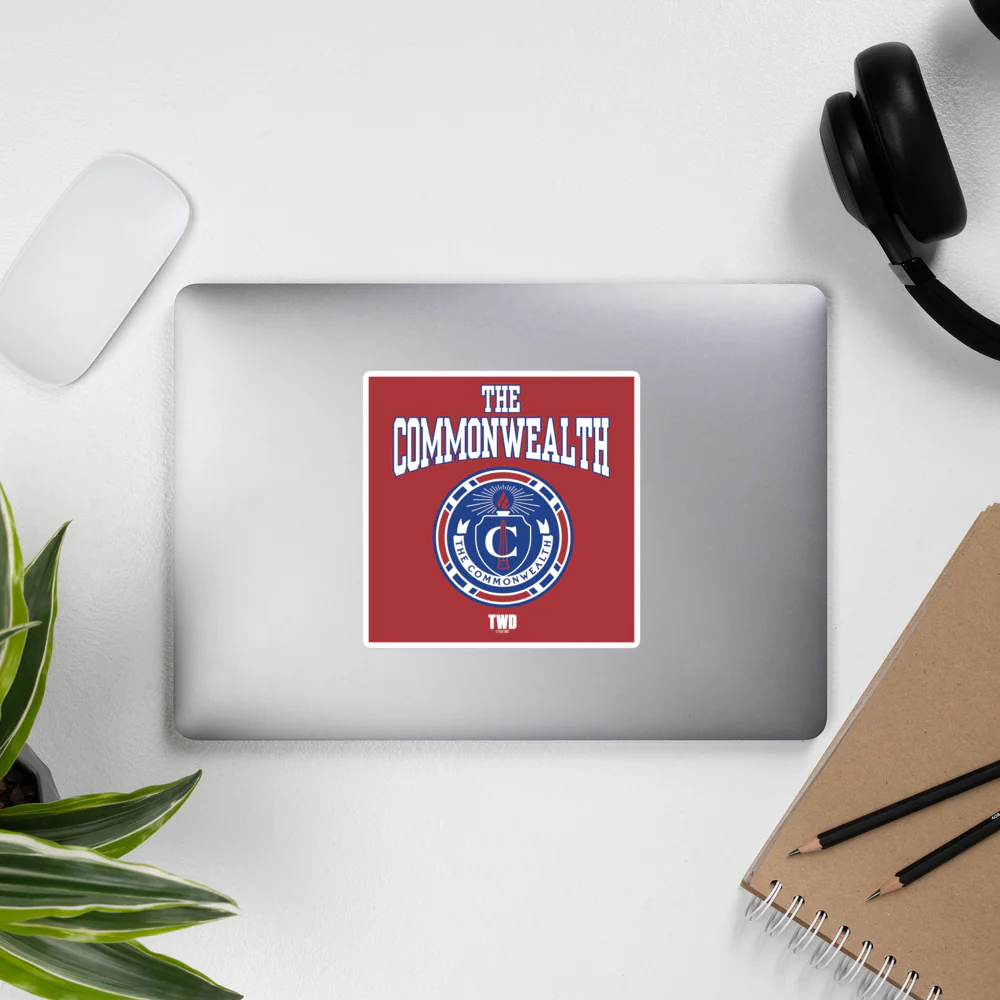 The Walking Dead Commonwealth Collegiate Die Cut Sticker
