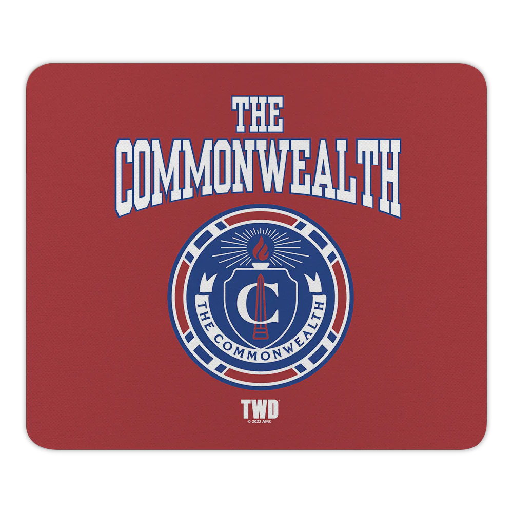 The Walking Dead Commonwealth Collegiate Mouse Pad