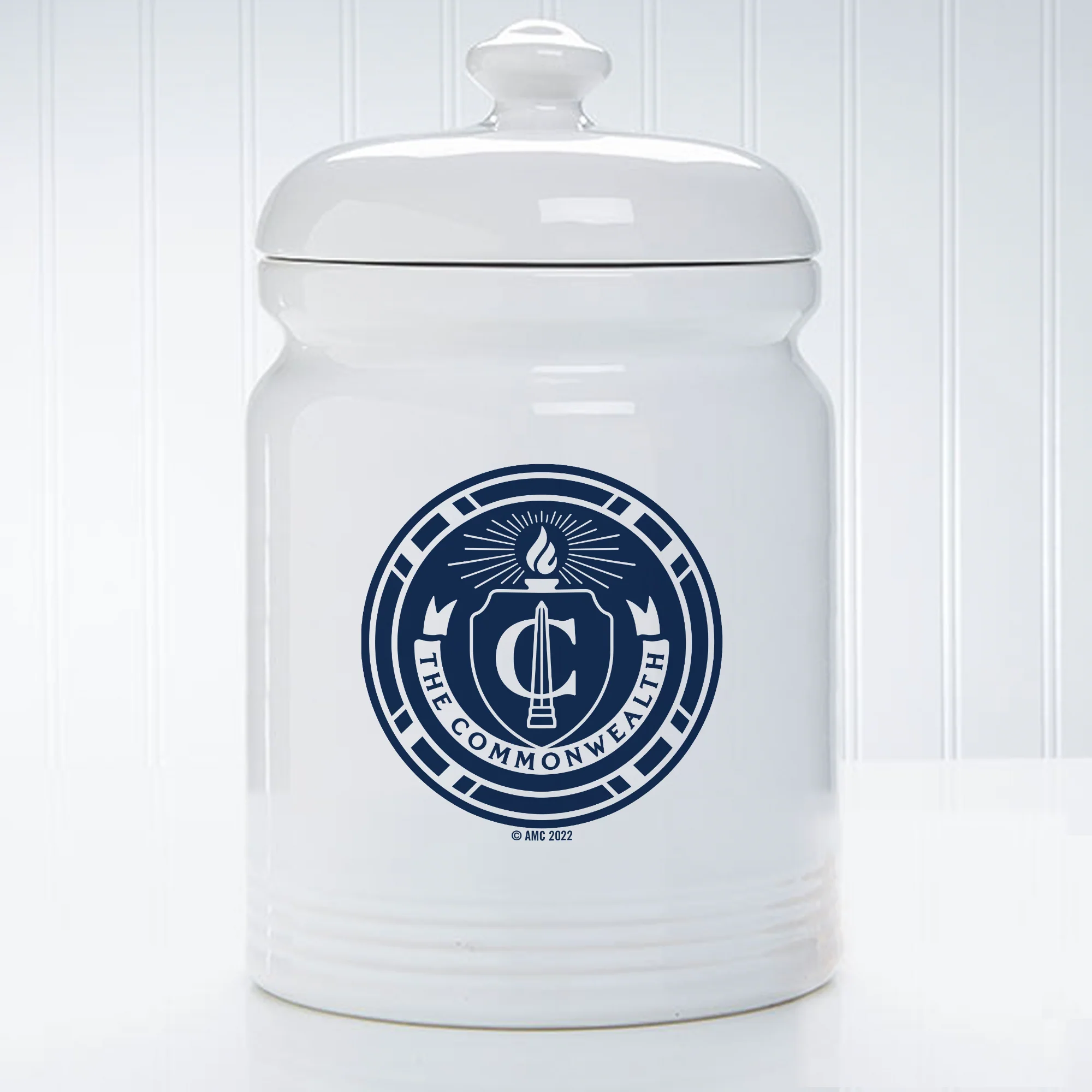 The Walking Dead Commonwealth Seal Treat Jar