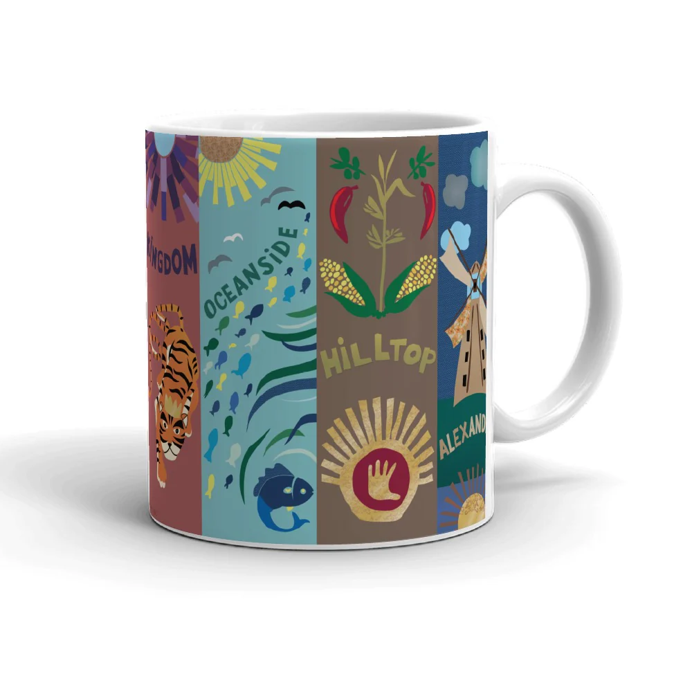 The Walking Dead Community Flags Mug - Image 3