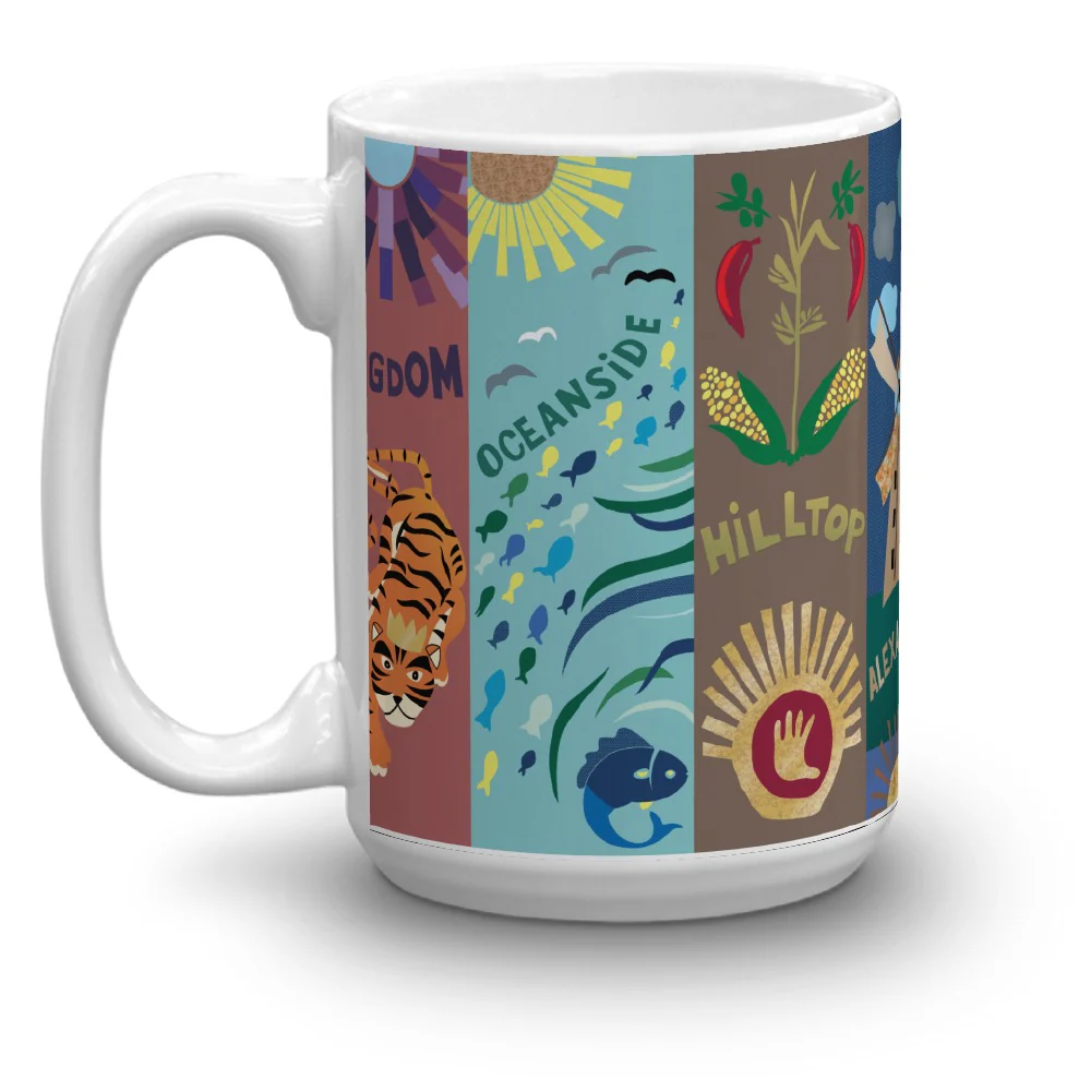 The Walking Dead Community Flags Mug - Image 4