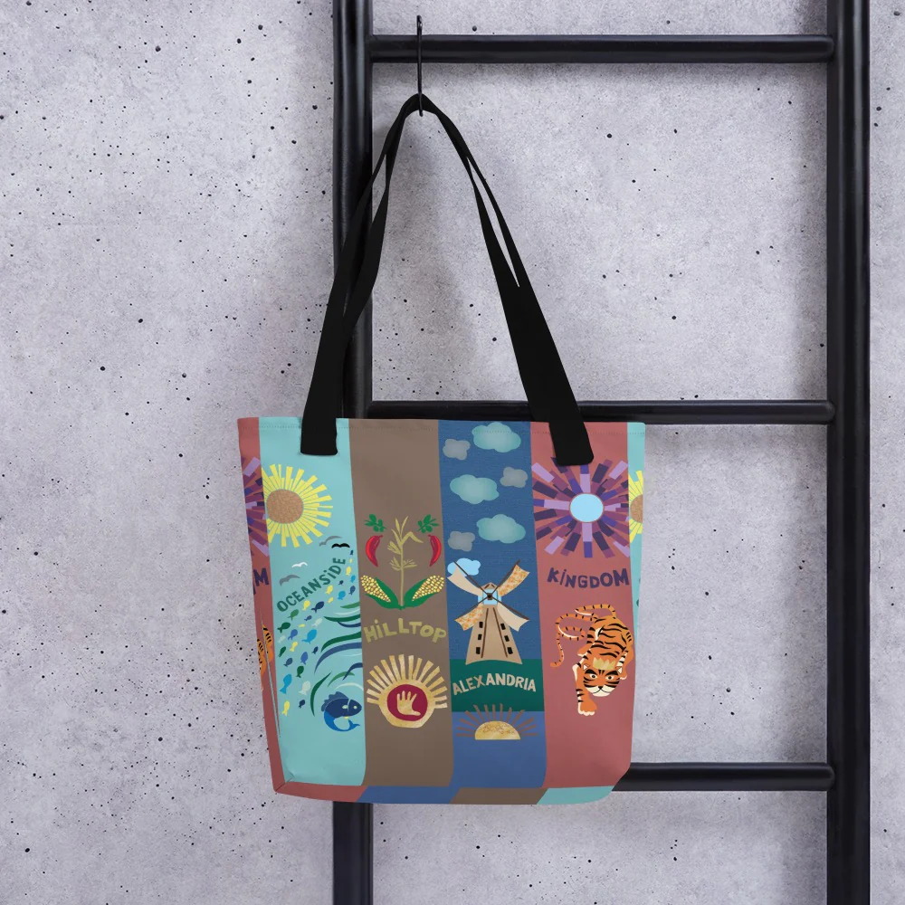 The Walking Dead Community Flags Tote Bag - Image 3