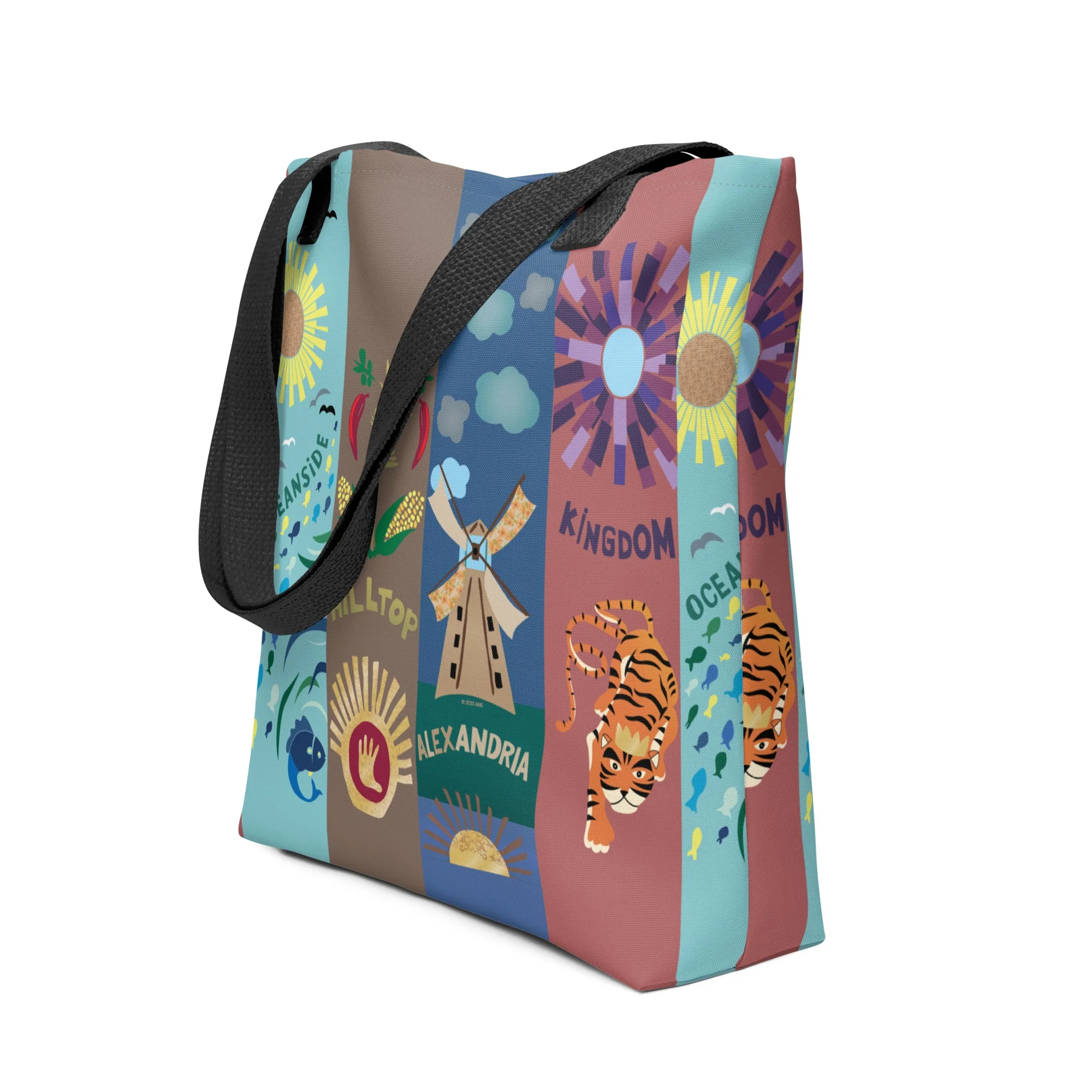 The Walking Dead Community Flags Tote Bag - Image 4