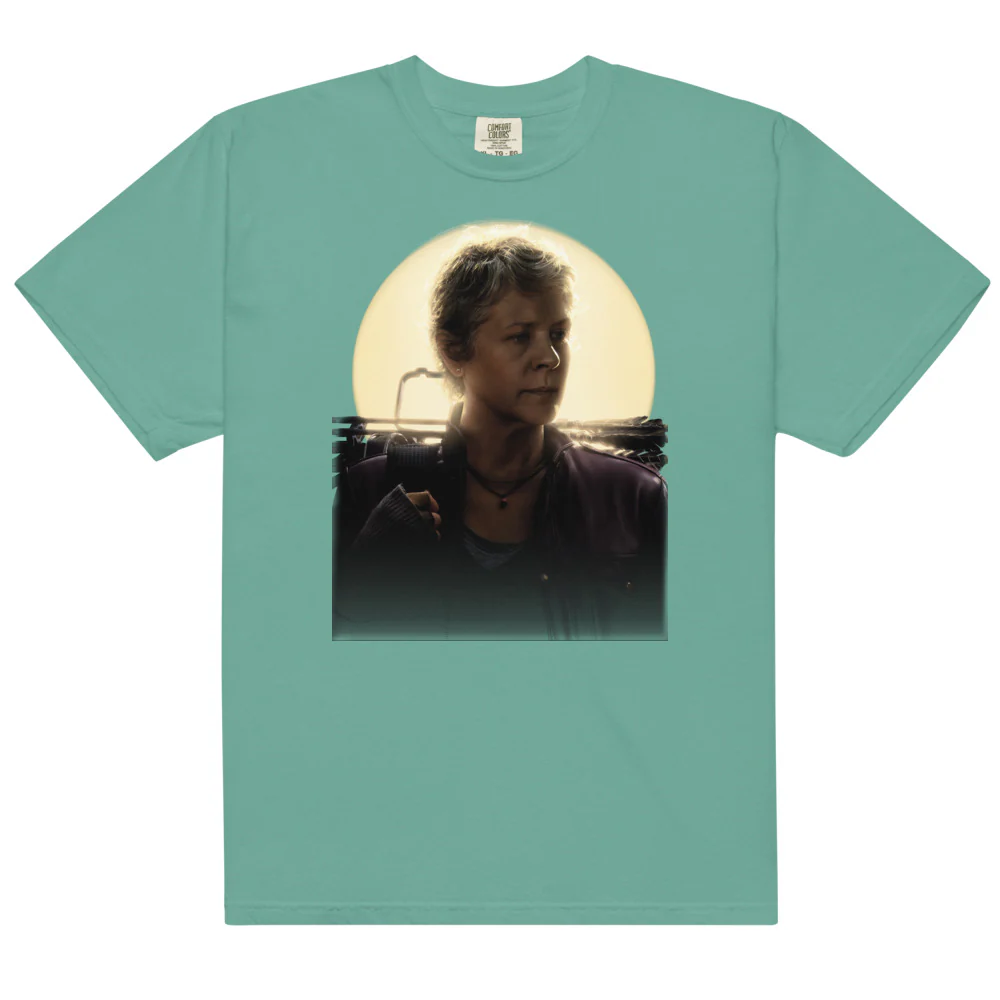 The Walking Dead: Daryl Dixon Carol Portrait Comfort Colors T-Shirt - Image 4