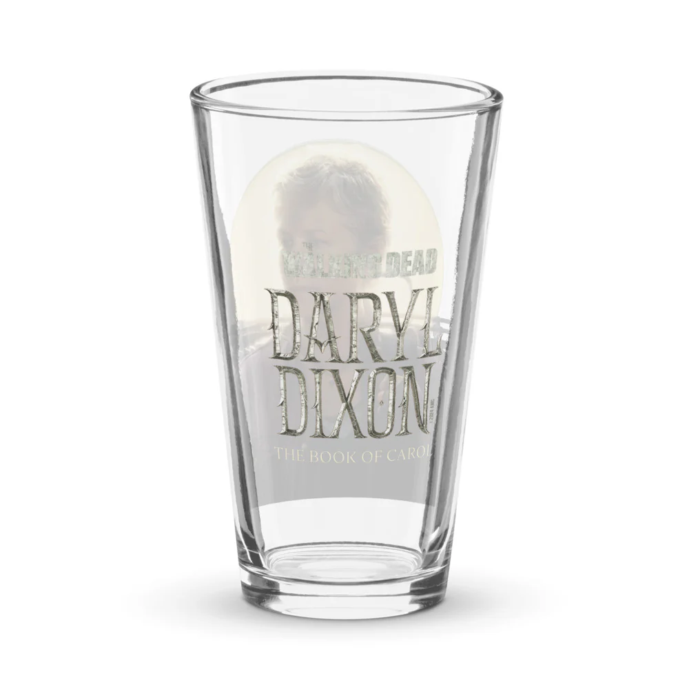 The Walking Dead: Daryl Dixon Carol Portrait Pint Glass - Image 2