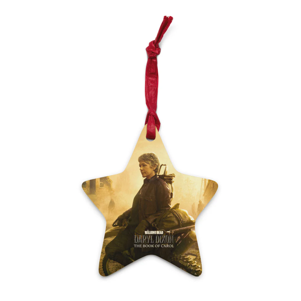 The Walking Dead: Daryl Dixon Carol Wooden Ornament - Image 2