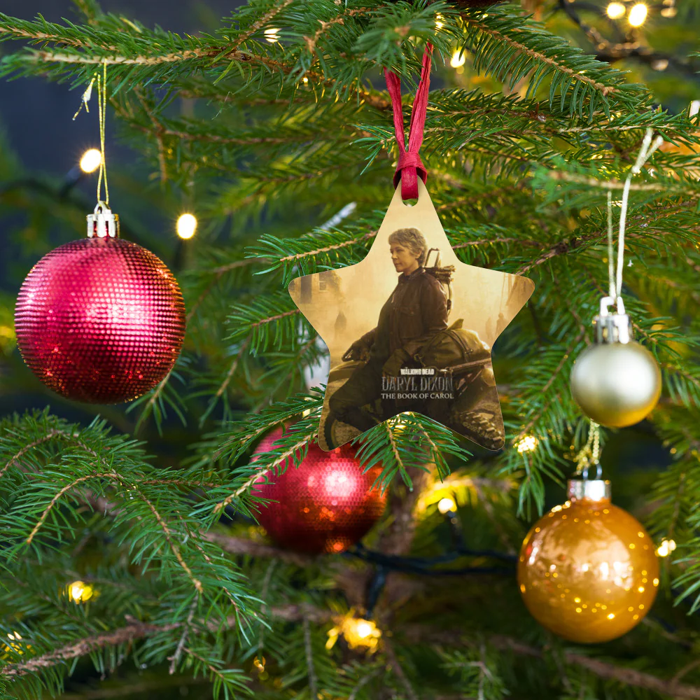 The Walking Dead: Daryl Dixon Carol Wooden Ornament - Image 3