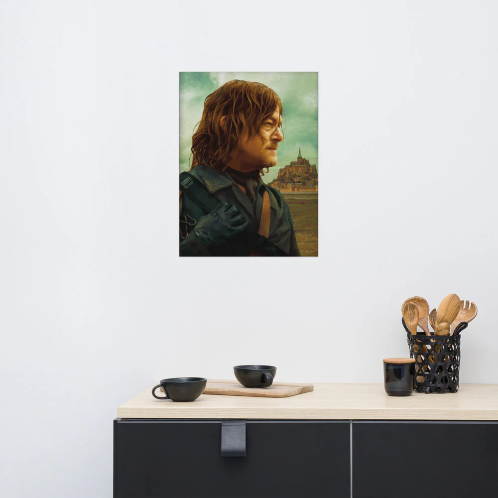 The Walking Dead: Daryl Dixon Daryl French Portrait Premium Poster - Image 2