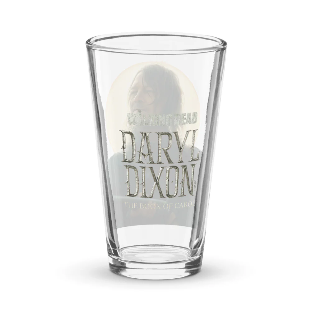 The Walking Dead: Daryl Dixon Daryl Portrait Keyart Pint Glass - Image 2