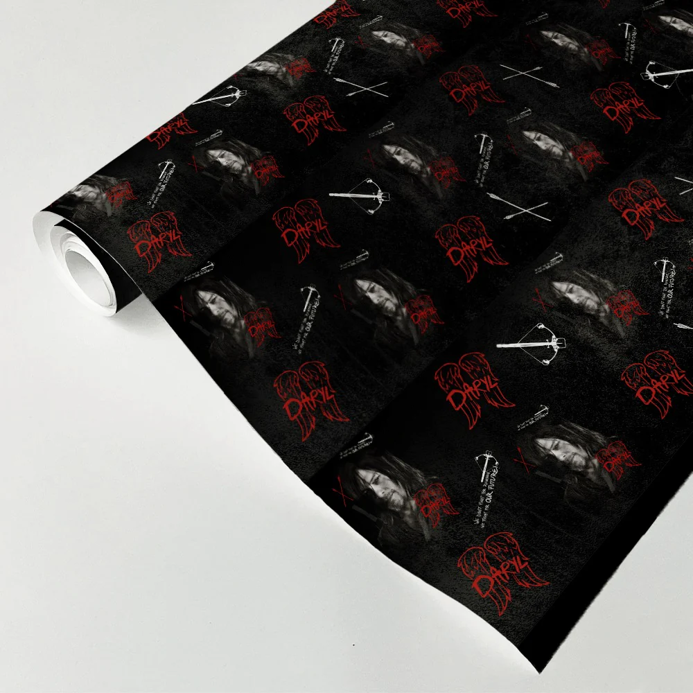 The Walking Dead Daryl Graffiti Wrapping Paper - Image 3