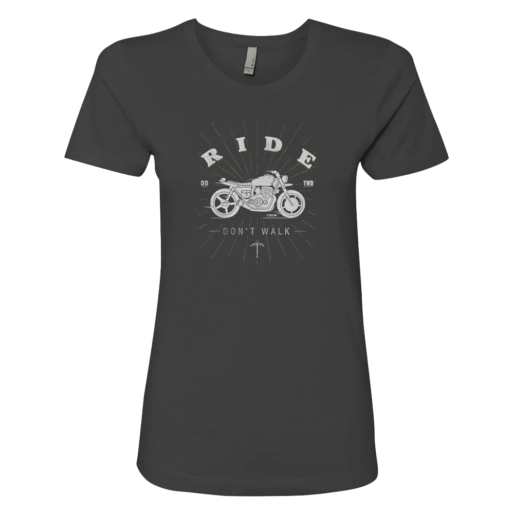 The Walking Dead Daryl Ride Don't Walk Women's Short Sleeve T-Shirt - Image 3