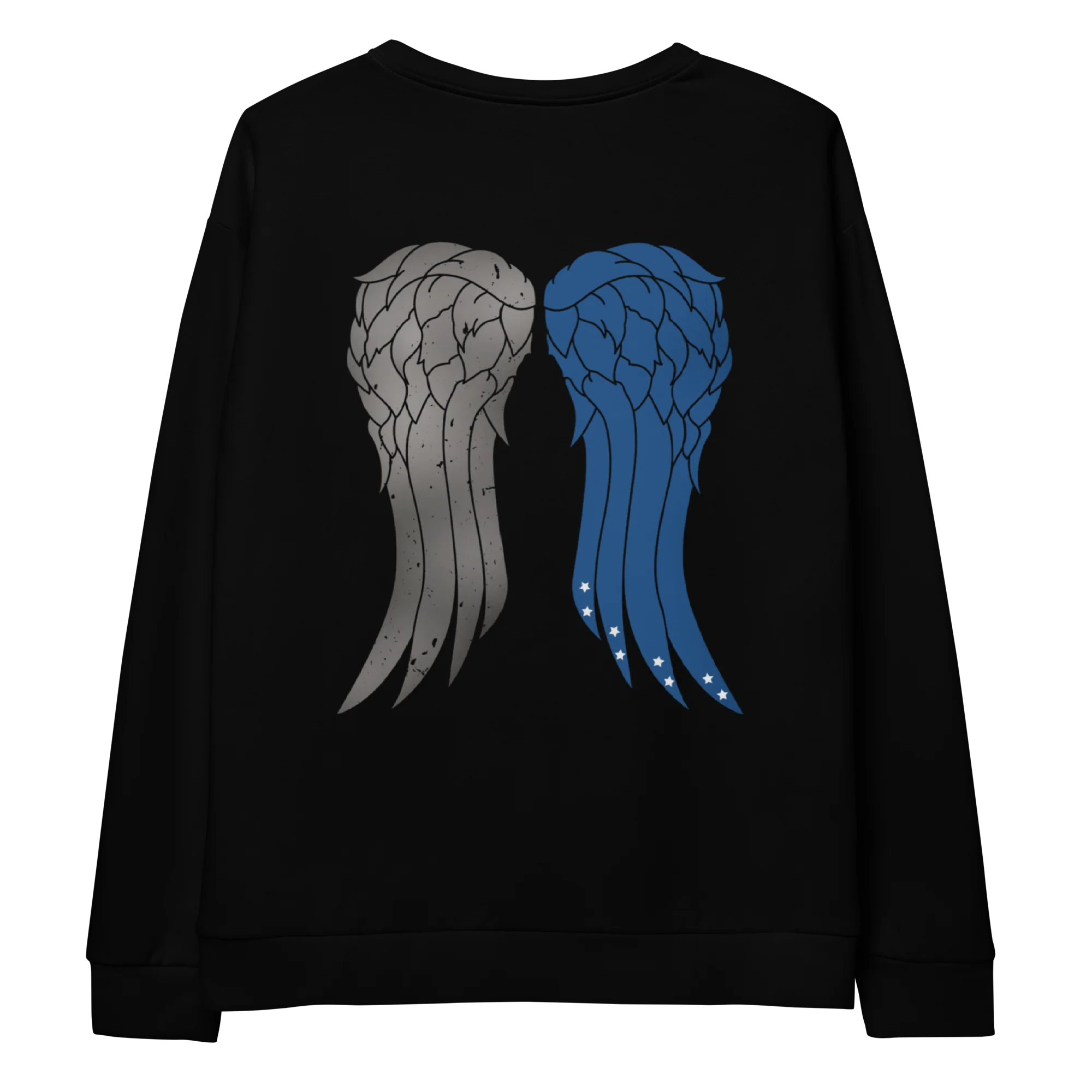 The Walking Dead Daryl's Wings Unisex Crew Neck Sweatshirt - Image 2