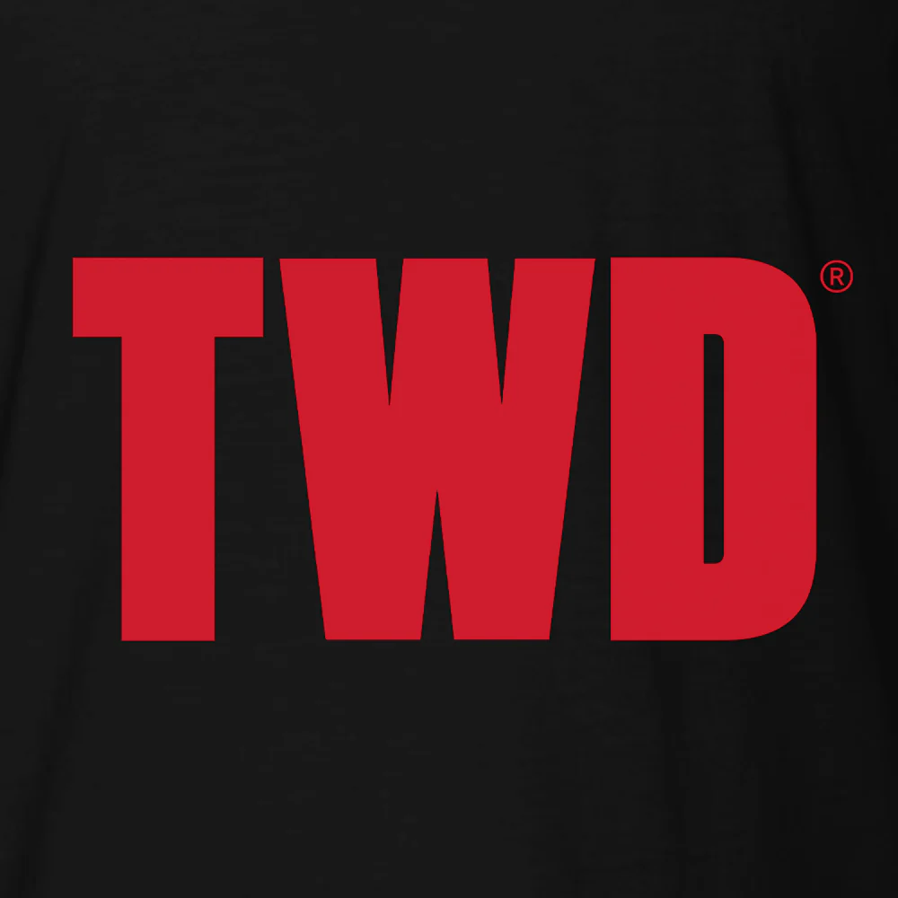 The Walking Dead Daryl Wings Sketch Adult Short Sleeve T-Shirt - Image 2