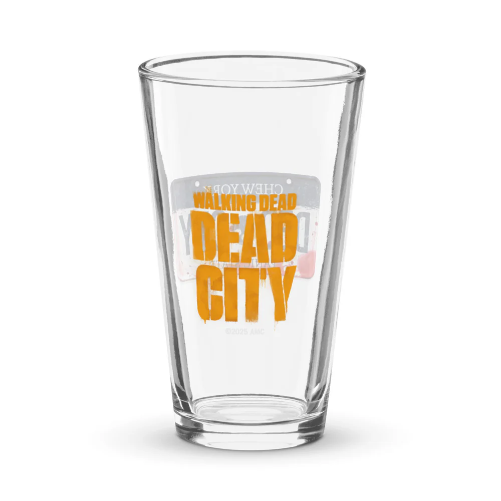 The Walking Dead: Dead City License to Survive Souvenir Pint Glass - Image 2