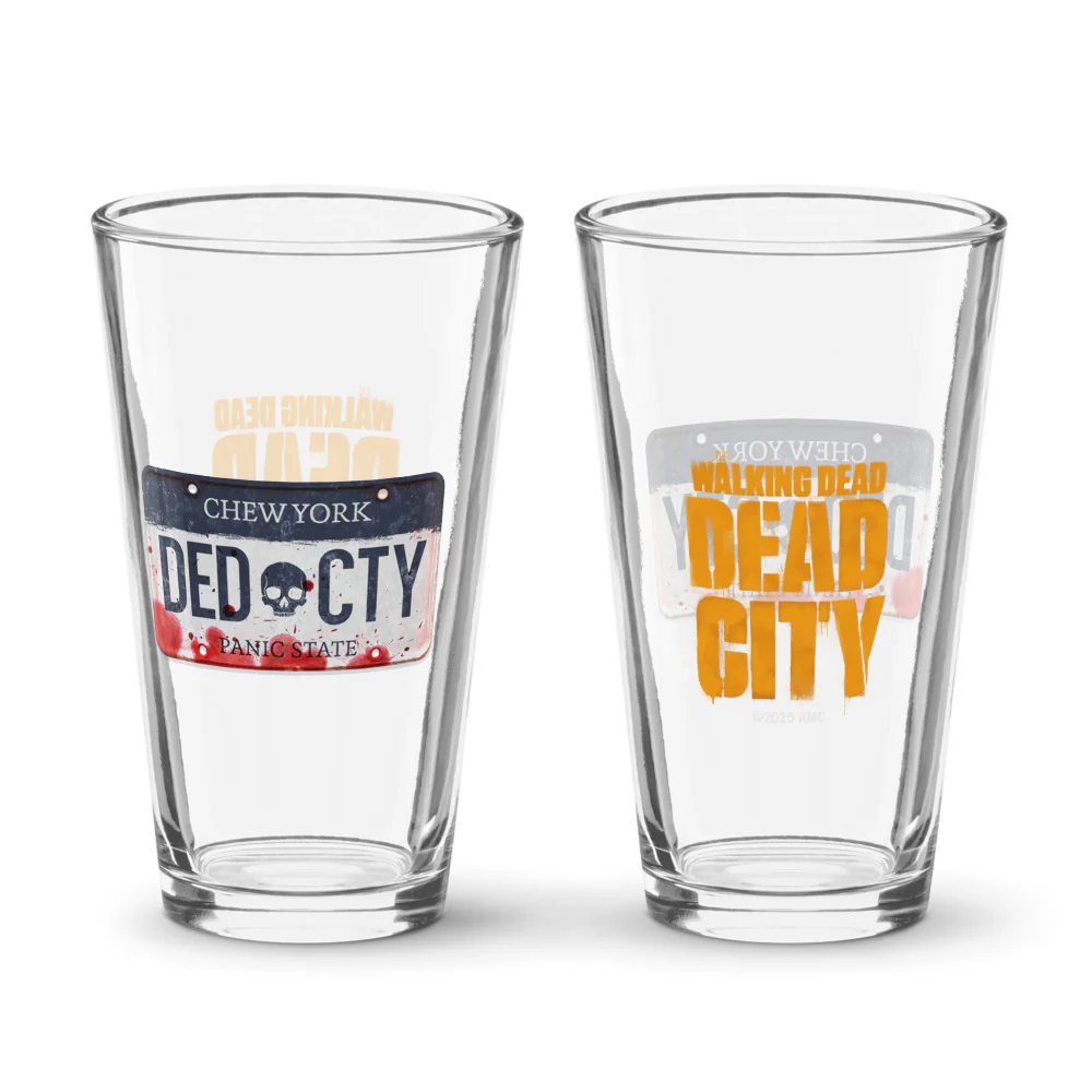 The Walking Dead: Dead City License to Survive Souvenir Pint Glass - Image 3