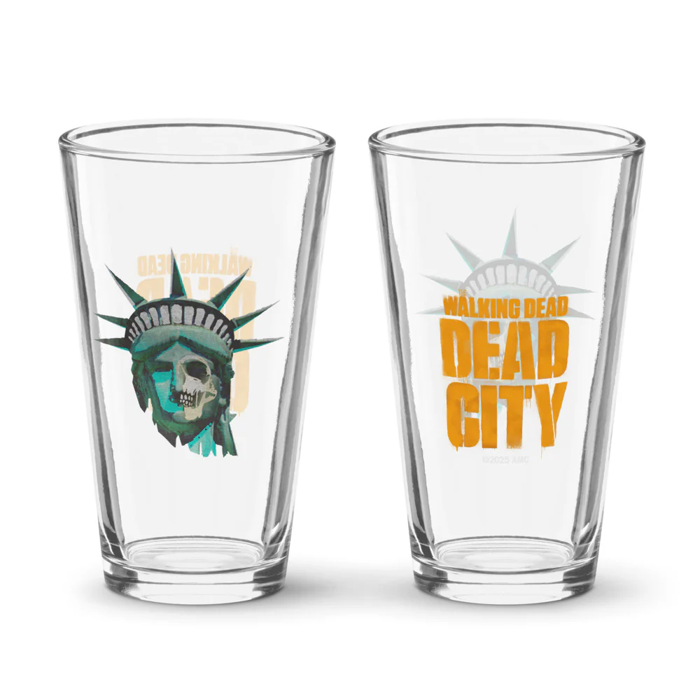 The Walking Dead: Dead City Walkers Welcome Souvenir Pint Glass - Image 3