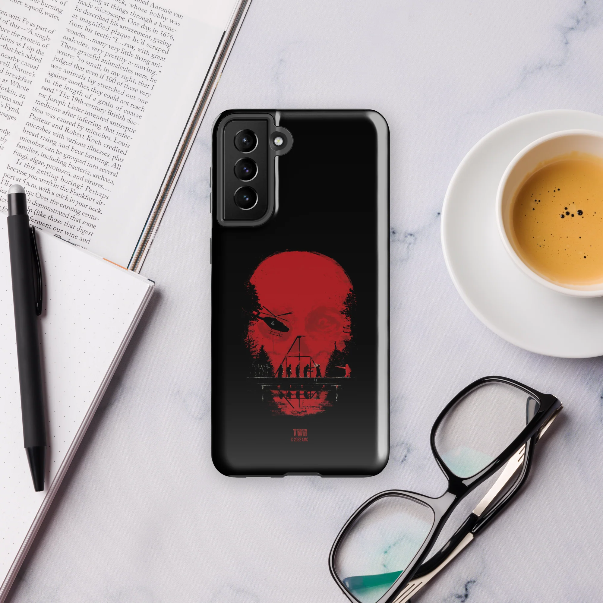 The Walking Dead Skull Tough Phone Case - Samsung - Image 21