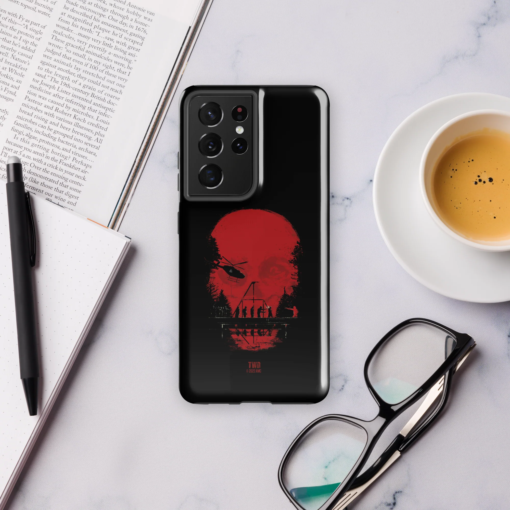 The Walking Dead Skull Tough Phone Case - Samsung - Image 24
