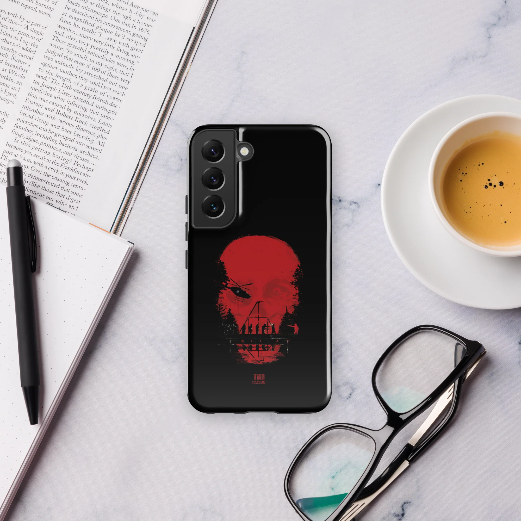 The Walking Dead Skull Tough Phone Case - Samsung - Image 27