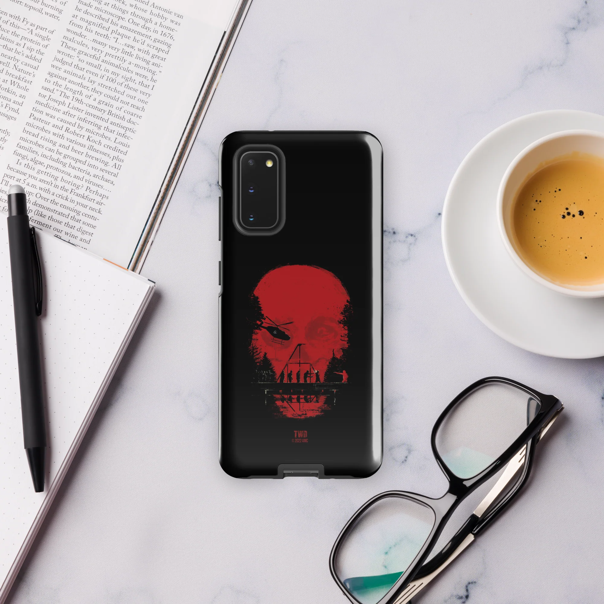 The Walking Dead Skull Tough Phone Case - Samsung - Image 3